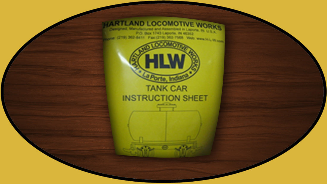 Hartland 15030 G Make & Take Tank Car Kit
