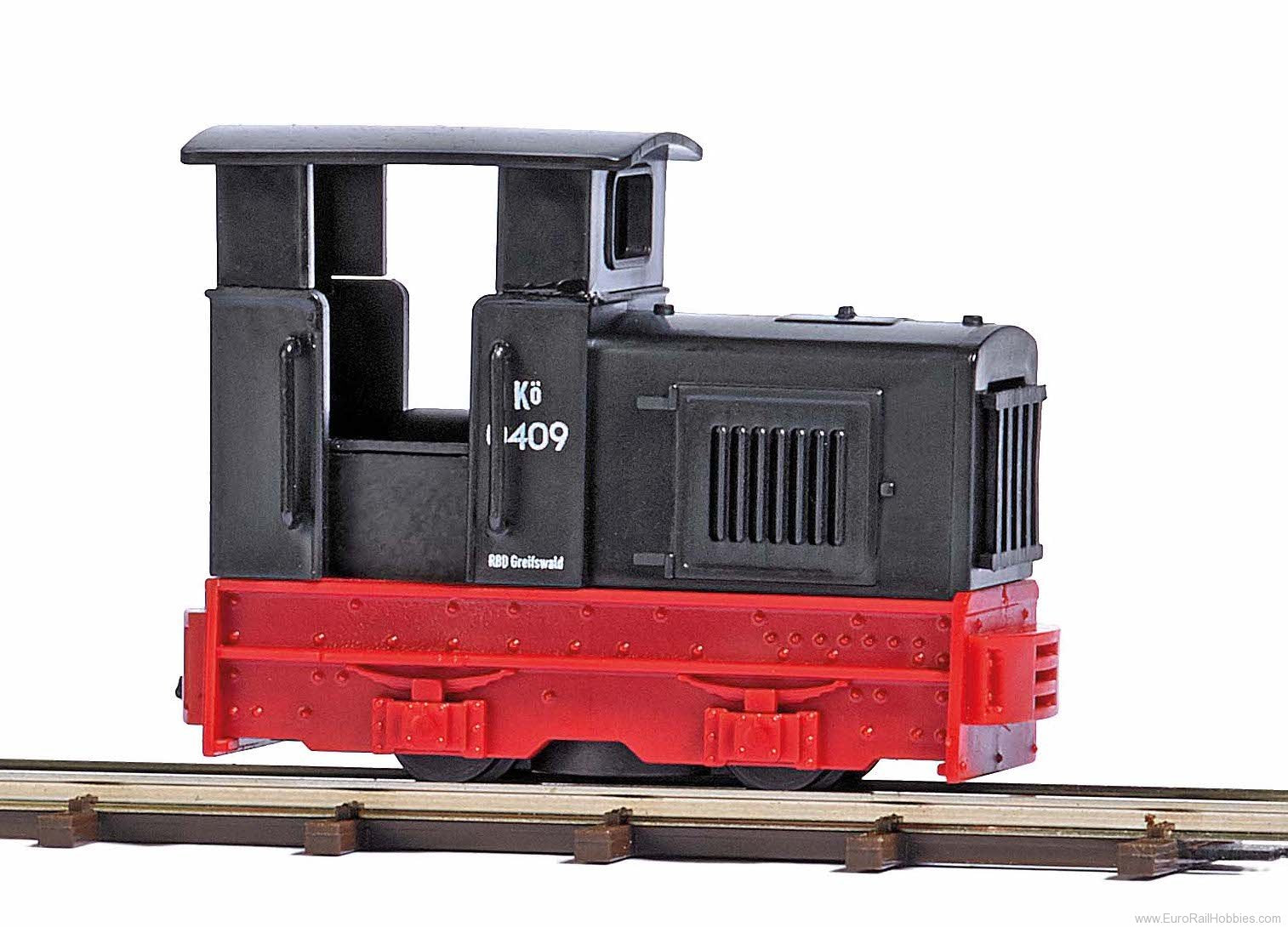 Busch 12114 HOn2 Type Gmeinder 15/18 Black Diesel Locomotive