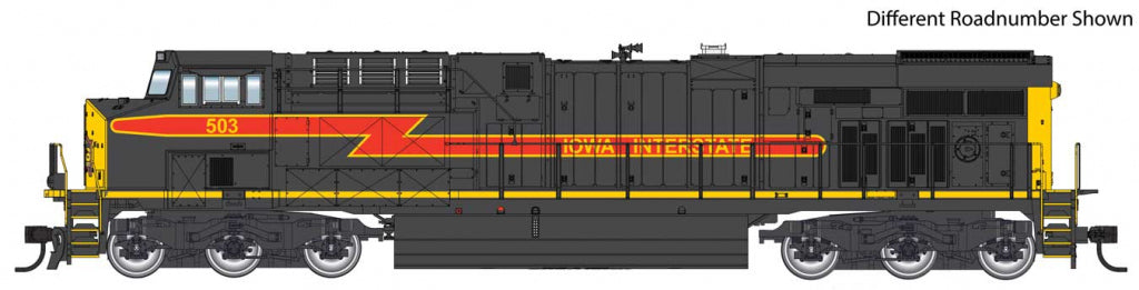 Walthers 910-20170 HO Iowa Interstate GE ES44AC Diesel Loco Sound/DCC #512