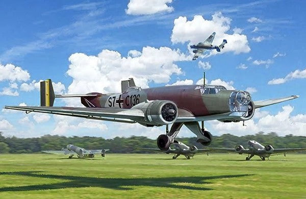 Italeri 1391 1:72 JU 86 E1/E2 Military Aircraft Plane Model Kit