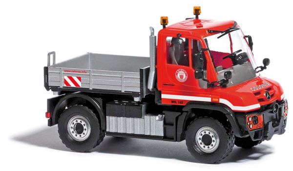 Busch 50925 HO 2013 Mercedes-Benz Unimog U 430 Heavy-Duty Pickup Truck