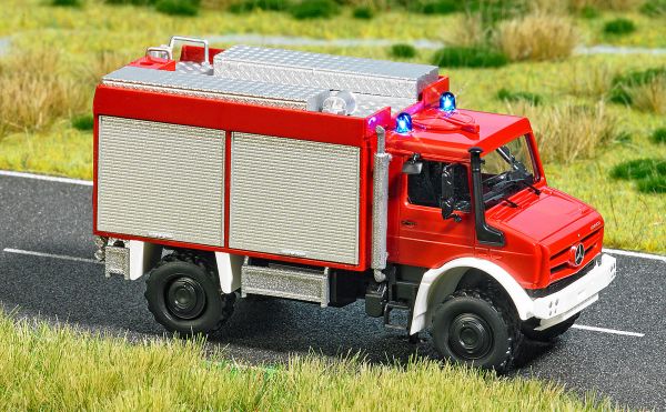 Busch 5599 HO Vehicle with Blue Blinking Lights