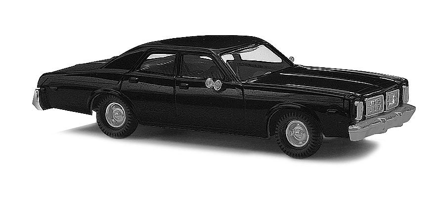 Busch 89120 HO 1976 Dodge Monaco Sedan - Black