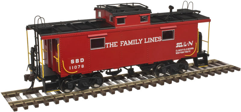 Atlas 20004721 HO Seaboard/Family Lines (ex CRR) NE-6 Caboose #11078