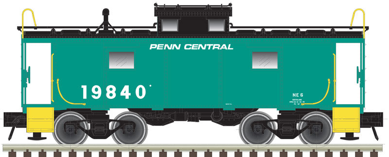 Atlas 50003851 N Penn Central NE-6 Caboose (Green/White/Black) #19809