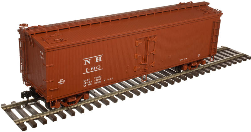 Atlas 3001559 O New Haven 40' Wood Refrigerator Car (Brown) - 3 Rail