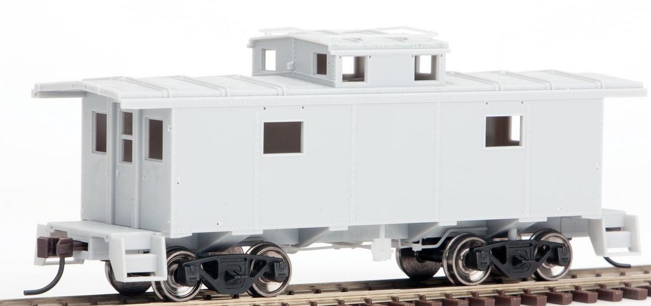 Atlas 20003597 HO Undecorated NE-6 Caboose Car (New Haven Style)