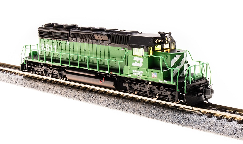 Broadway Limited 3703 N Burlington Northern EMD SD40-2 Diesel Locomotive #6811