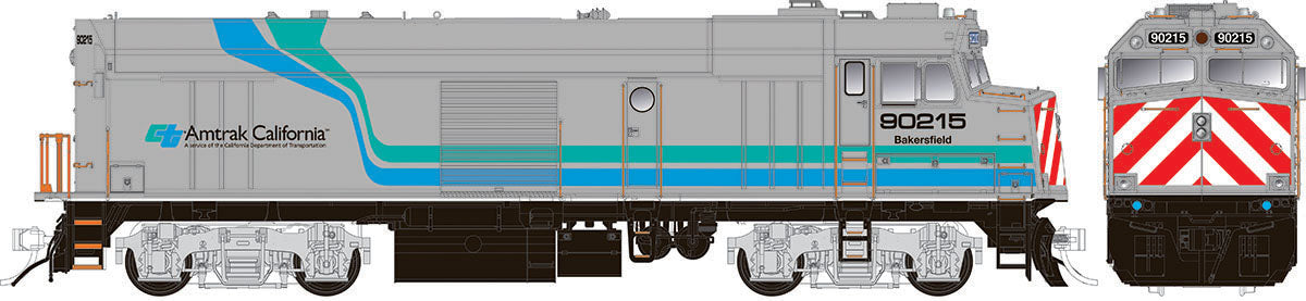 Rapido Trains 81013 HO Amtrak “Cabbage” NPCU Diesel Loco Standard DC #90225