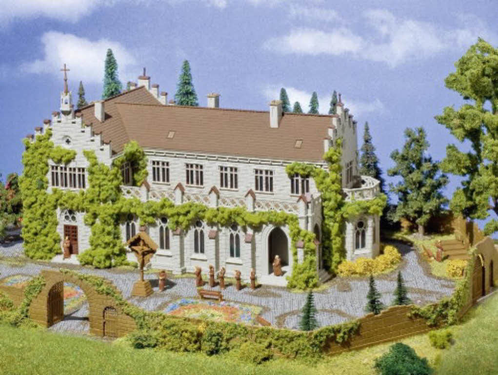 Vollmer 43860 HO Monastery Kit