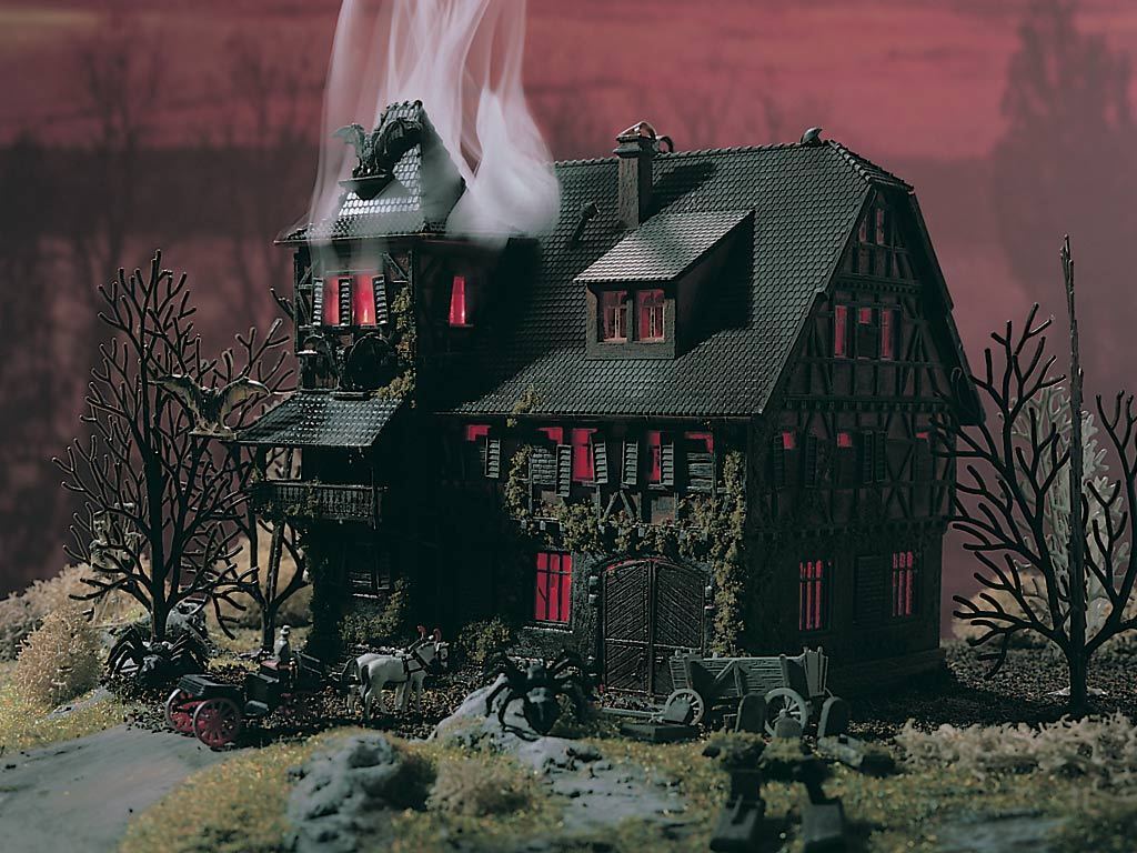 Vollmer 47679 N Vampire Villa Haunted Mansion