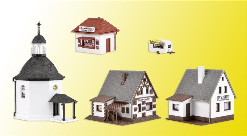 Vollmer 47613 N Christmas Village Kit