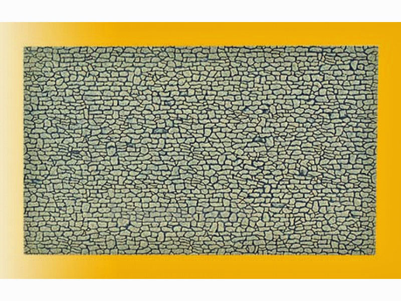 Vollmer 48224 HO Random/Crushed Stone Wall Sheet - Stone Art