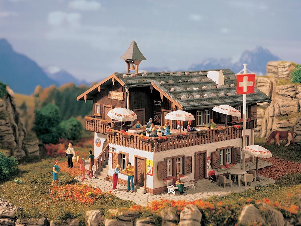 Vollmer 47742 N Alpine Restaurant Building Kit