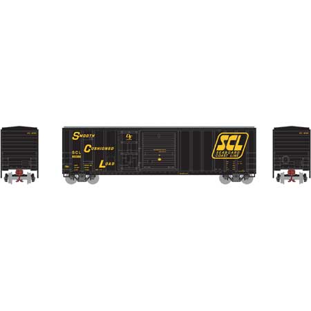 Athearn 24575 N Seaboard Coast Line 50' FMC Combo Door Box #80385