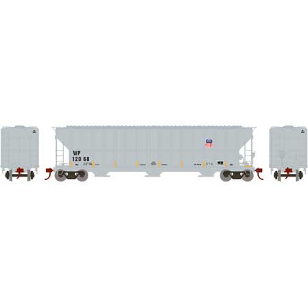 Athearn 82019 HO Western Pacific RTR FMC 4700 Covered Hopper #12068