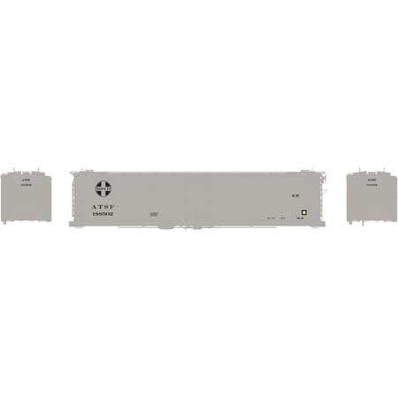 Athearn 97353 HO Santa Fe/MOW RTR 50' Ice Bunker Reefer # 188502