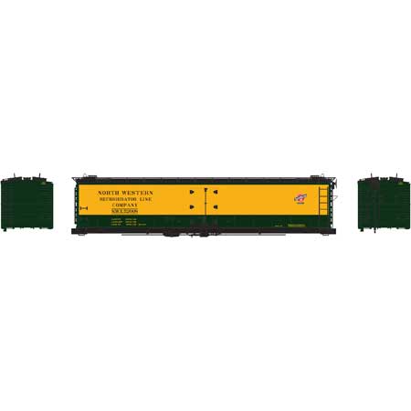Athearn 97357 HO Chicago & Northwestern RTR 50' Ice Bunker Reefer #52008