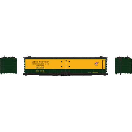 Athearn 97358 HO Chicago & Northwestern RTR 50' Ice Bunker Reefer #52015