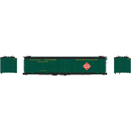 Athearn 97361 HO Railway Express Agency RTR 50' Ice Bunker Reefer # 6550
