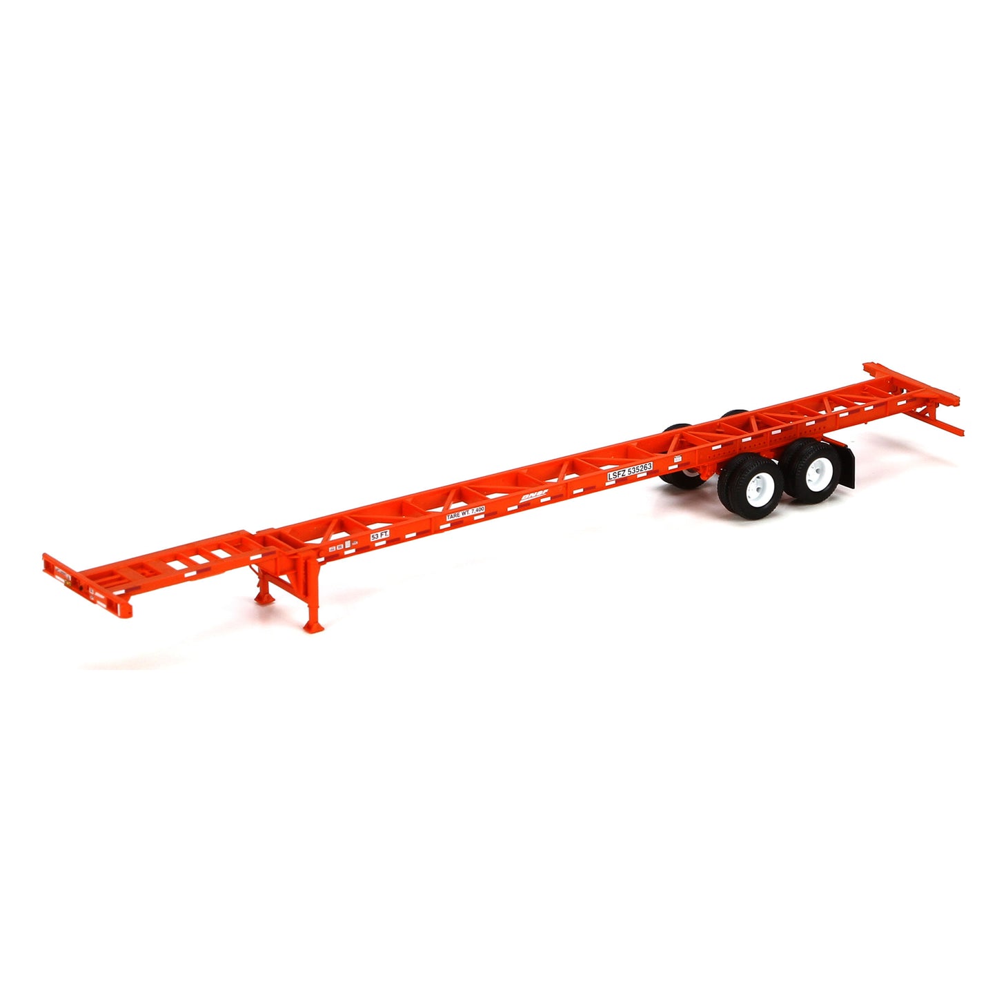 Athearn 26590 HO Burlington Northern Santa Fe 53' Chassis (Pack of 2)