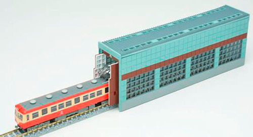TomyTec 289685 N Modern Single-Stall Engine House Kit