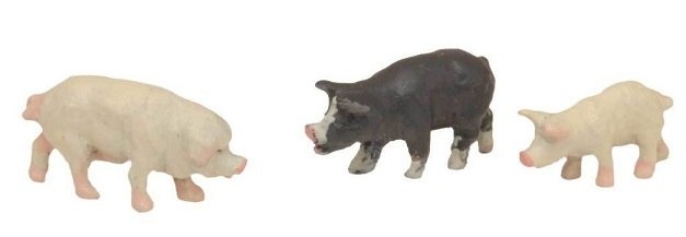 TomyTec 267799 N Pigs Figures (Set of 3)