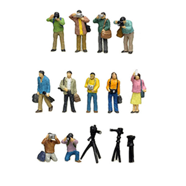 TomyTec 268178 N Film Crew Figures (Set of 11)