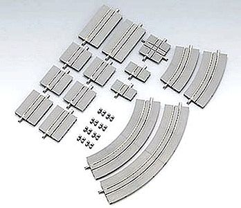 TomyTec 91088 N Trolley/Streetcar Track System Half Loop/Crossing Set