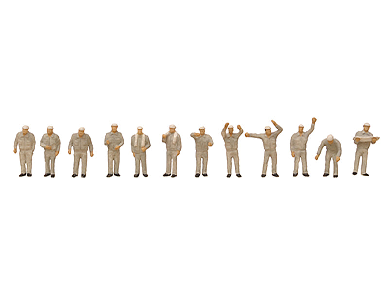 TomyTec 113 N Factory Workers Figures (Set of 12)