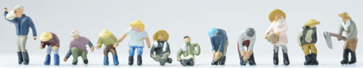 TomyTec 265917 N Farmers Figures (Set of 12)
