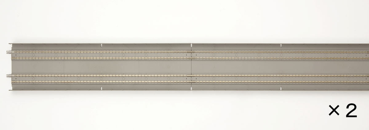 TomyTec 1070 N Double Track Slab Rail DS1120 - SL (2)
