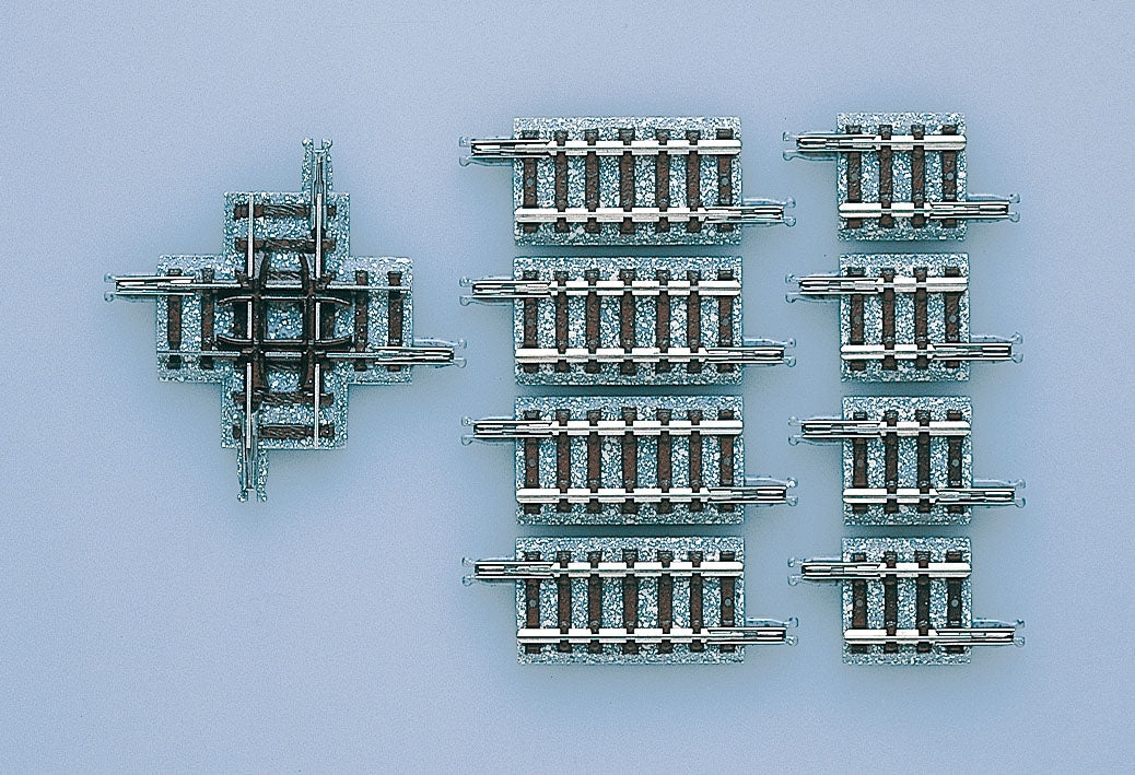 TomyTec 1324 N Crossing Rail X37 - 90 (with auxiliary rail)