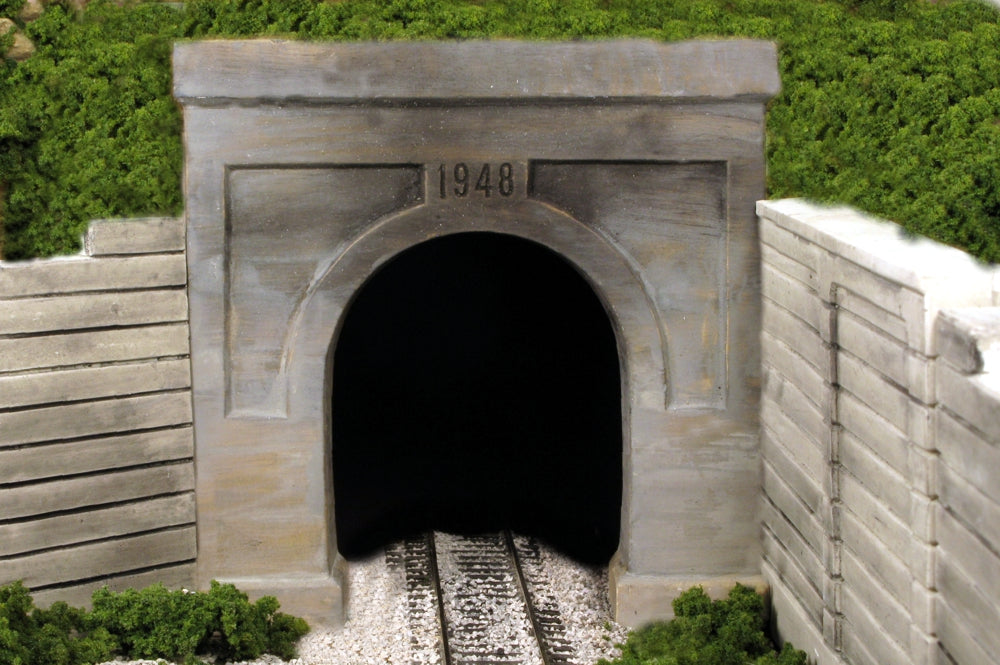 Monroe Models 133 HOn3 Tunnel Portal Modern Concrete Single