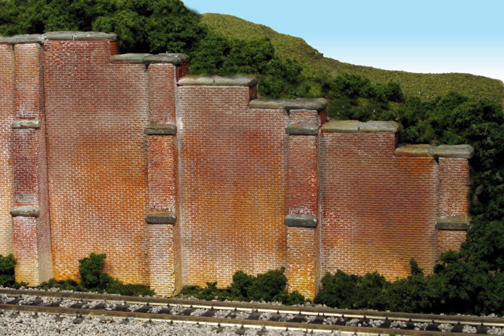 Monroe Models 152 HOn3 Taperd Wing Wall (Pack of 2)