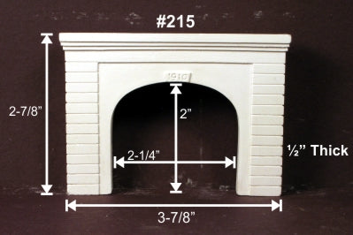 Monroe Models 215 N Tunnel Portal Concrete Double