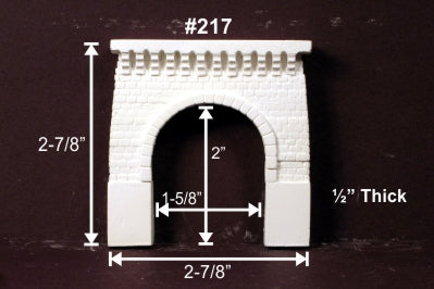 Monroe Models 217 N Tunnel Portal Granite Single