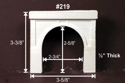 Monroe Models 219 N Tunnel Portal Modern Concrete Double