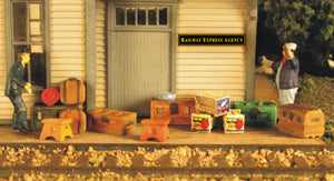 Monroe Models 2306 HO Vintage Luggage Set