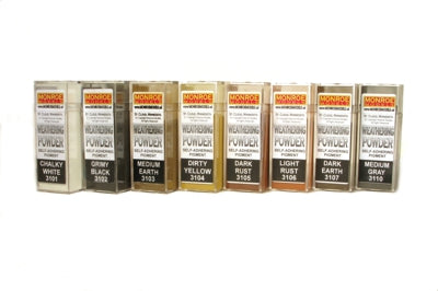 Monroe Models 3100 Weathering Assortment 1 Oz. (8)