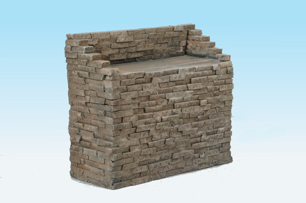 Monroe Models 718 HOn3 Bridge Abutment Split Stone (Pack of 2)