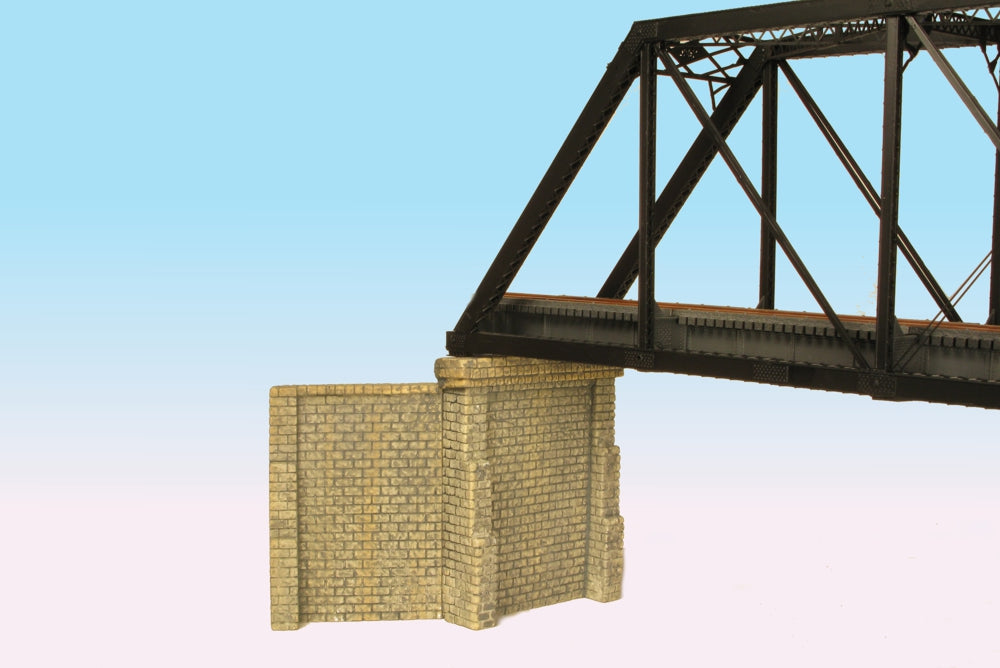 Monroe Models 930 HO Bridge Abutment & Wing Wall Cut