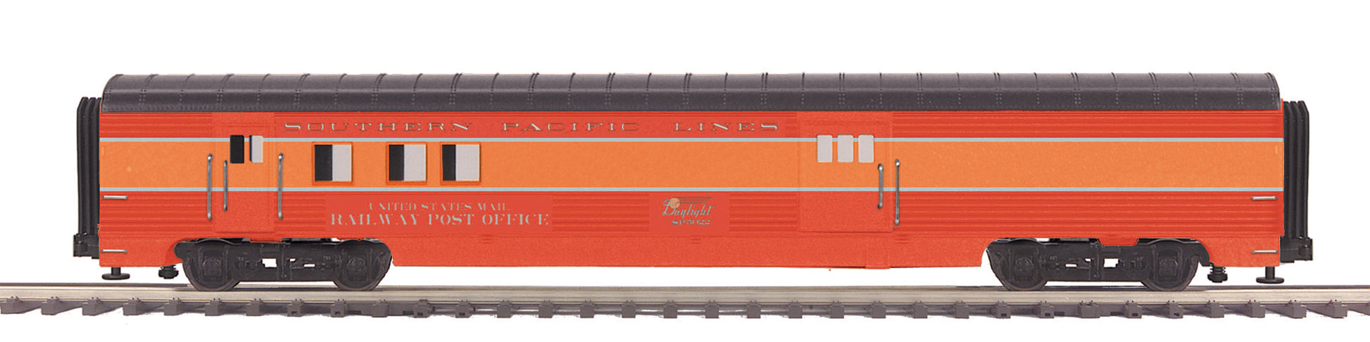 MTH 20-68298 O Southern Pacific Lines 70' Streamlined RPO RS Passenger Car #5034