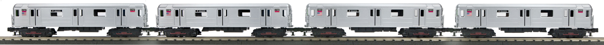 MTH 30-20509-1 O Gauge R62 4-Car Subway Set with Proto-Sound 3.0 – Trainz
