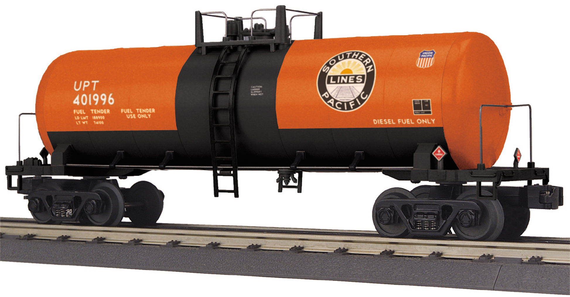 MTH 30-73523 O Southern Pacific Modern Tank Car #401996 – Trainz