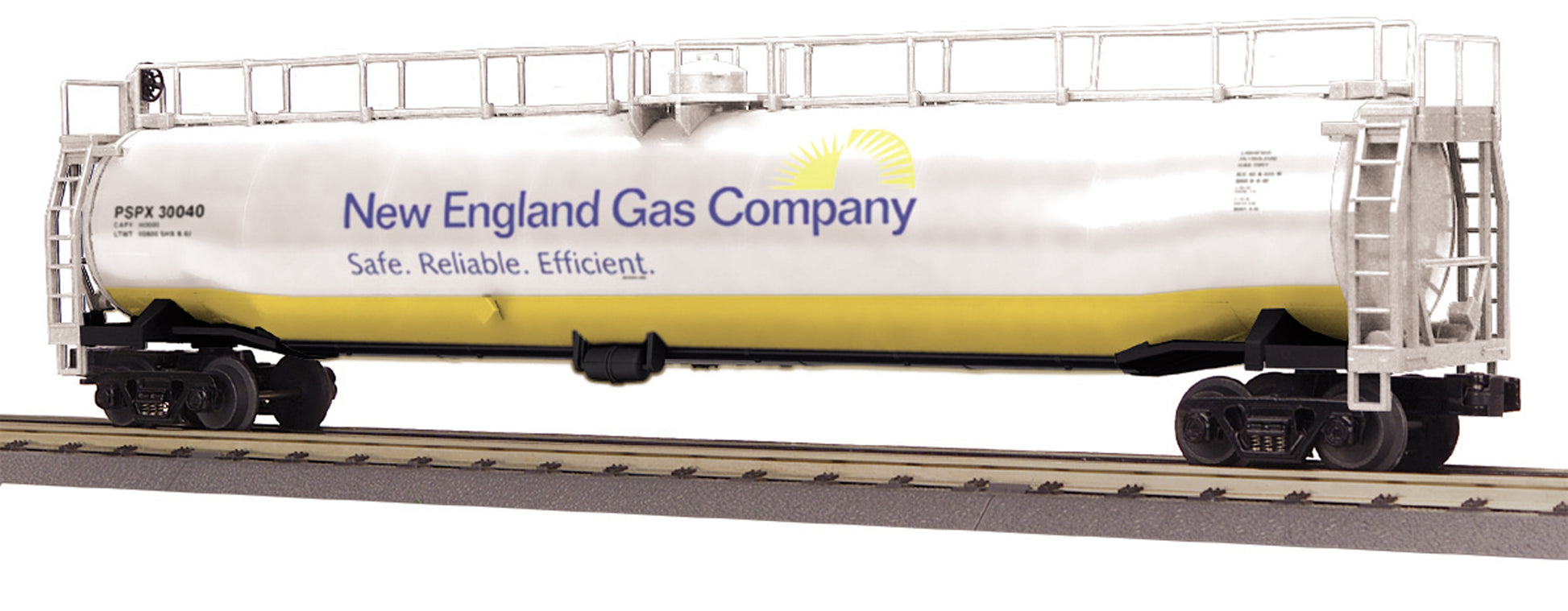 MTH 30-73528 O New England Gas Co. 33K Gallon Tank Car #30040