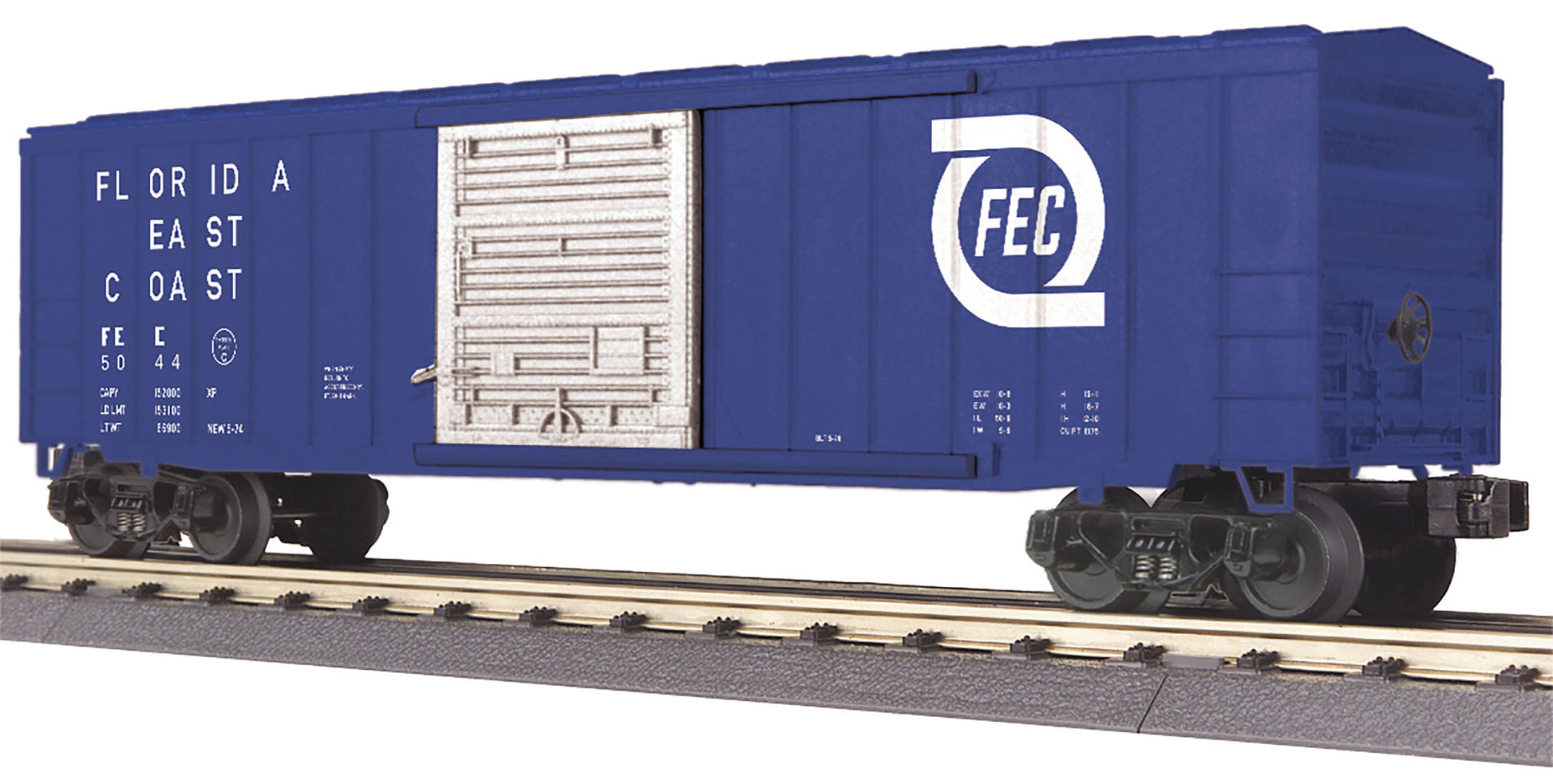 MTH 30-74895 O Florida East Coast 50' Modern Box Car #5044