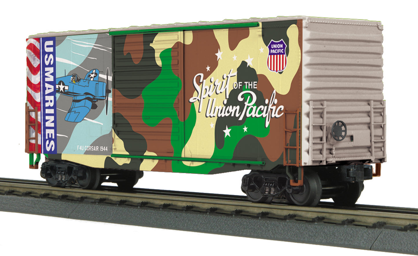 MTH 30-74926 O Gauge Union Pacific 40’ High Cube Boxcar #1944