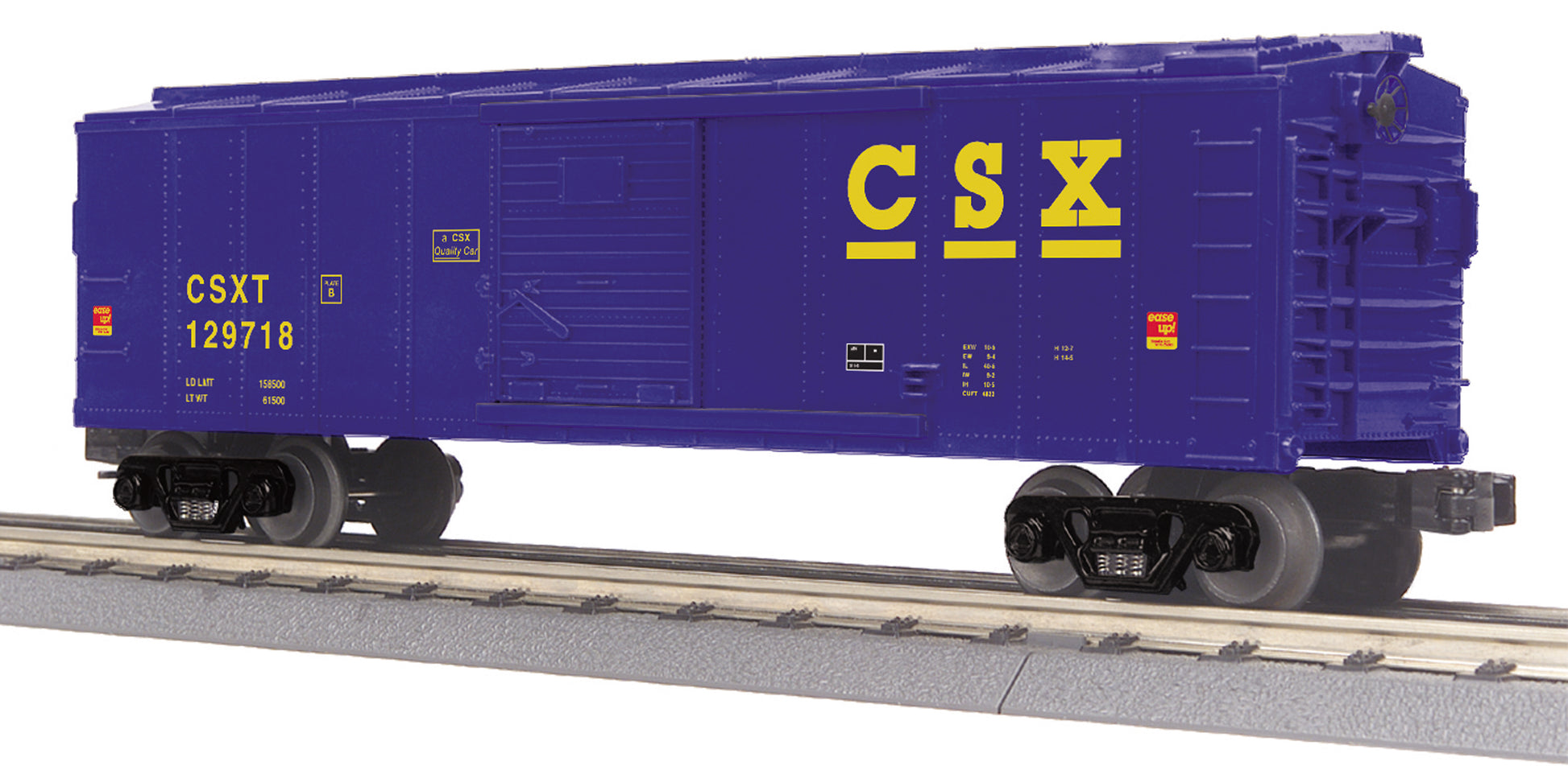 MTH 30-74932 O Gauge CSX Transportation Box Car #129718