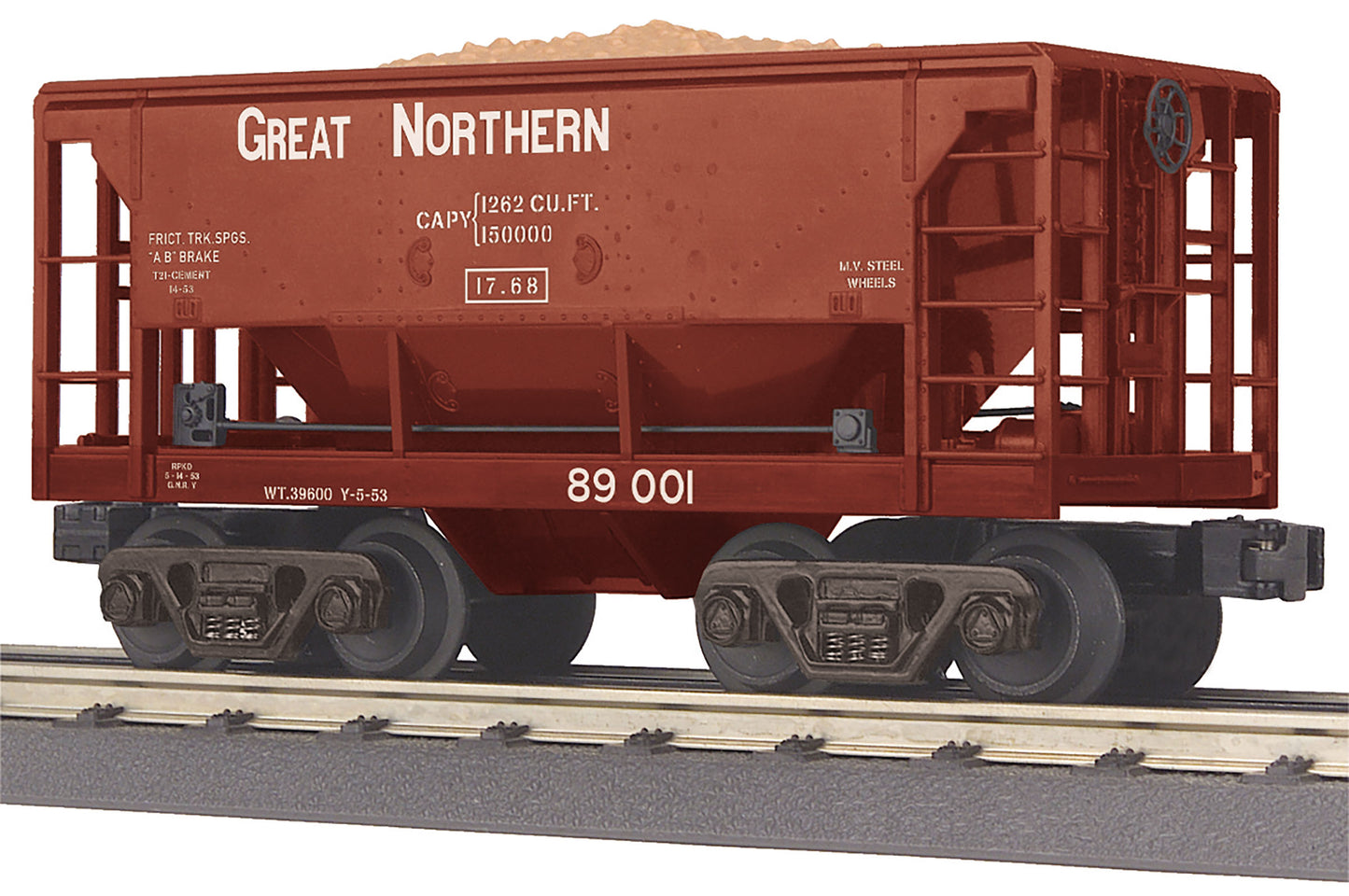 MTH 30-75579 O Scale Great Northern Ore Car #89001